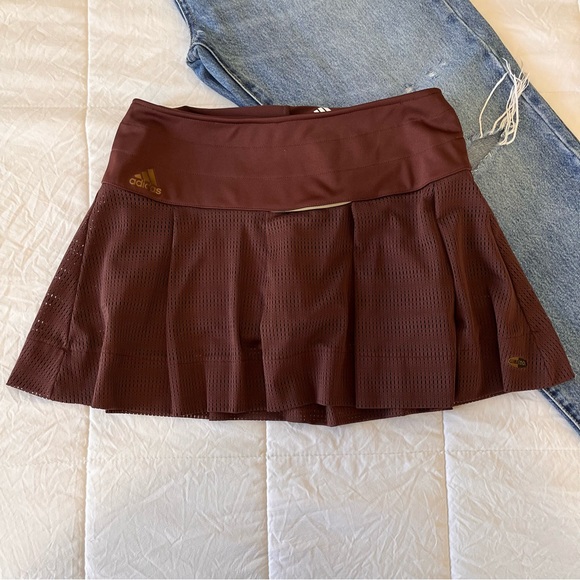 adidas Dresses & Skirts - Adidas Women Brown Tennis Skirt Size Small